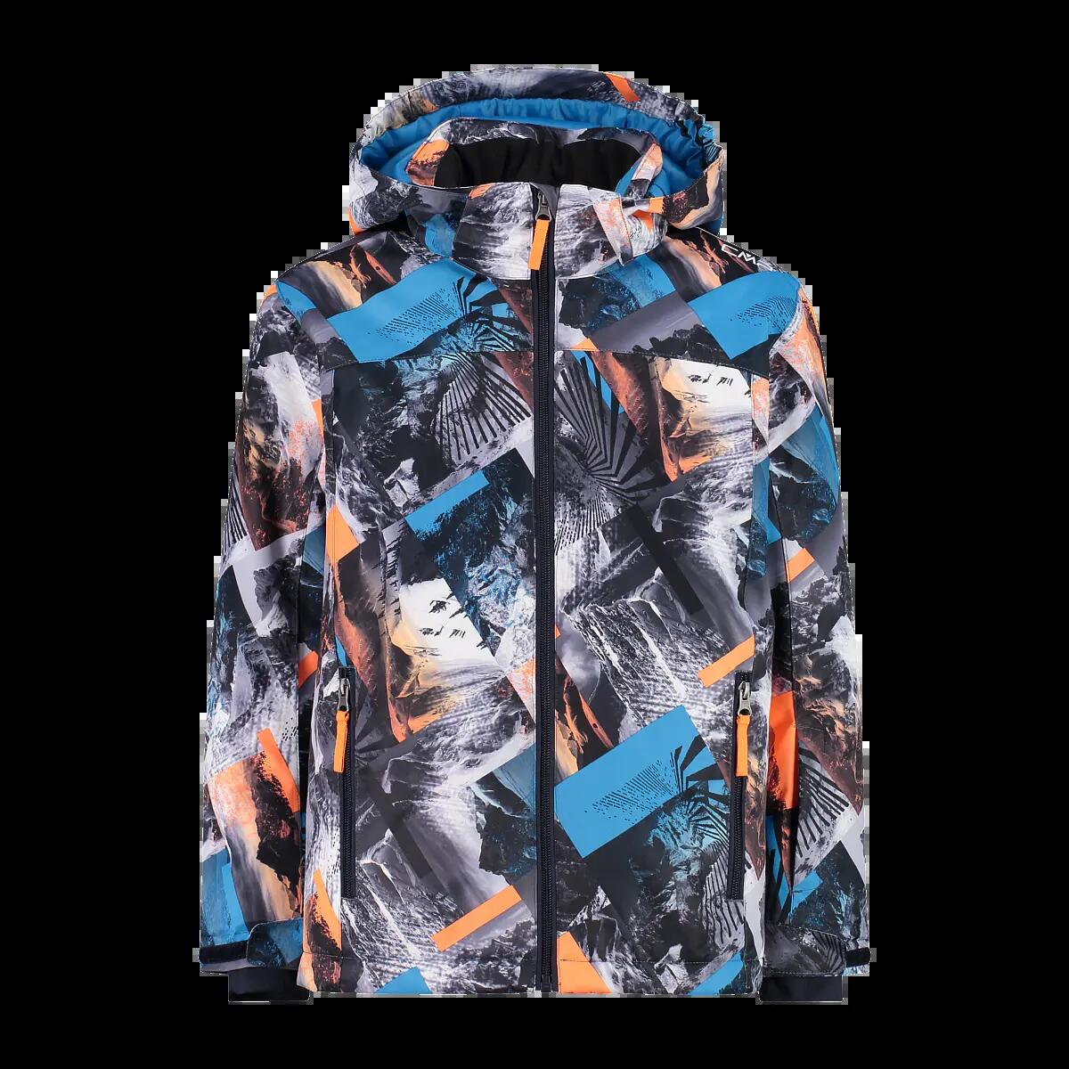 CMP Jungen Skijacke Boy Jacket Snaps Hood 39W1924 2/6
