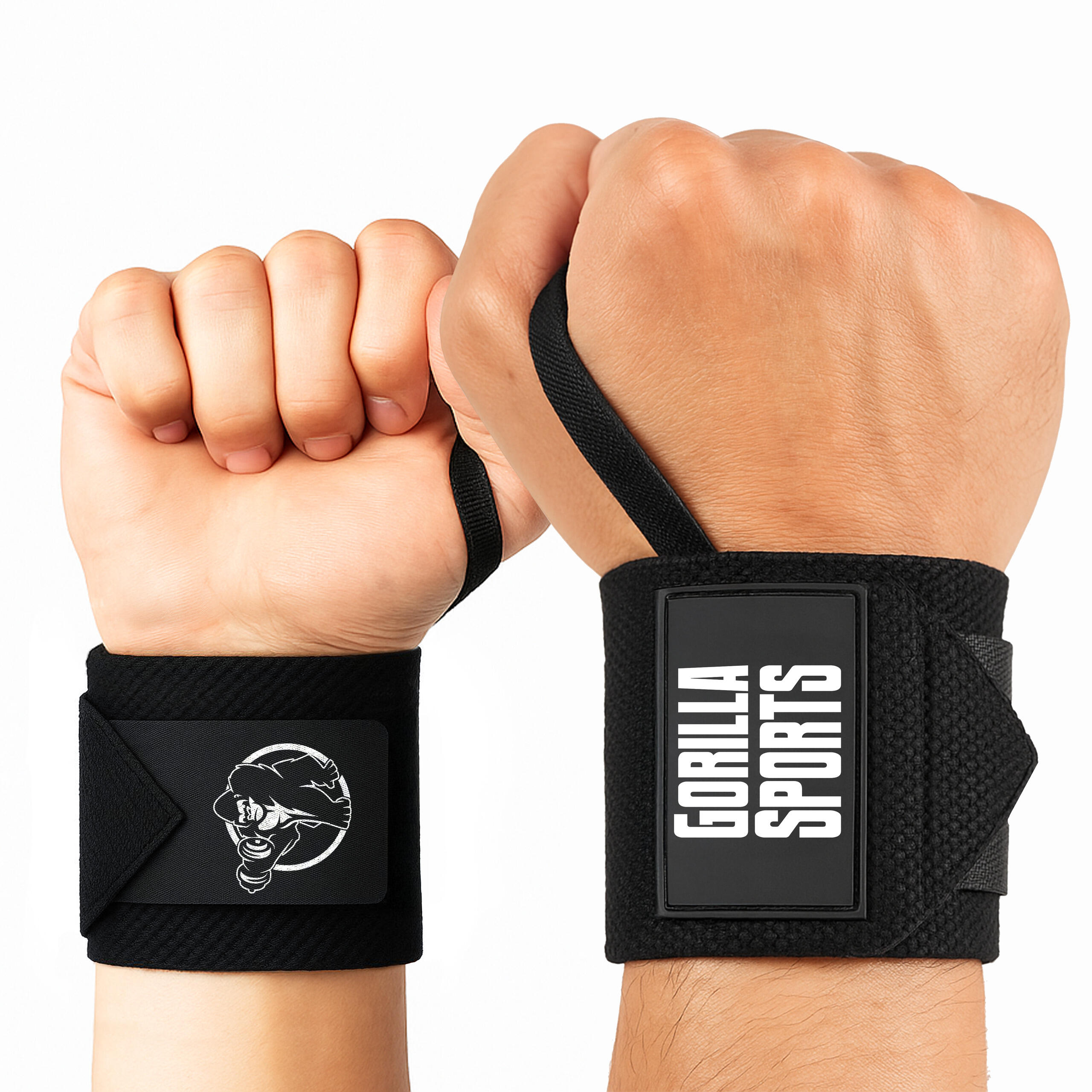 Sangle Tirage - 45x8 cm Hand Grip, Sangle de Levage, Bande Poignet, Wrist Wraps 5/7