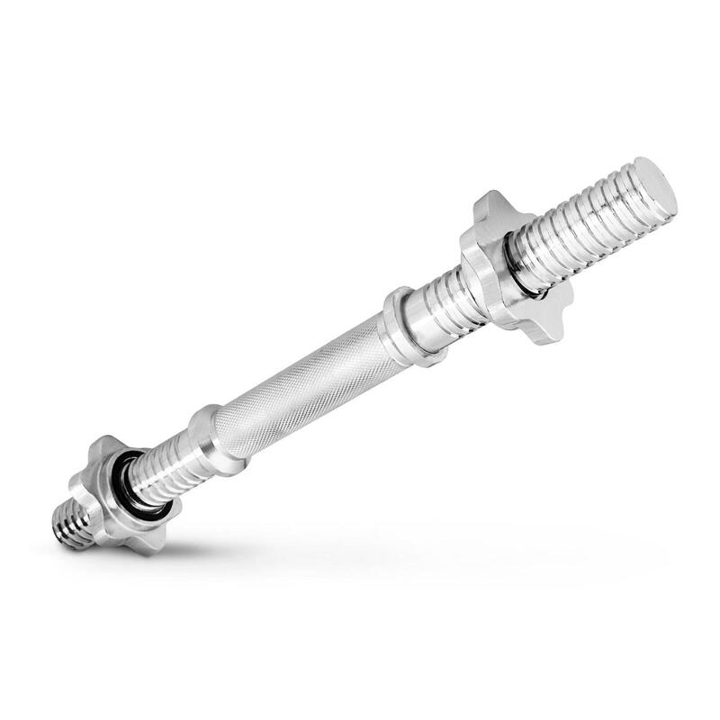 Bară antrenament forță Hop-Sport 40 cm (30 mm) dreaptă