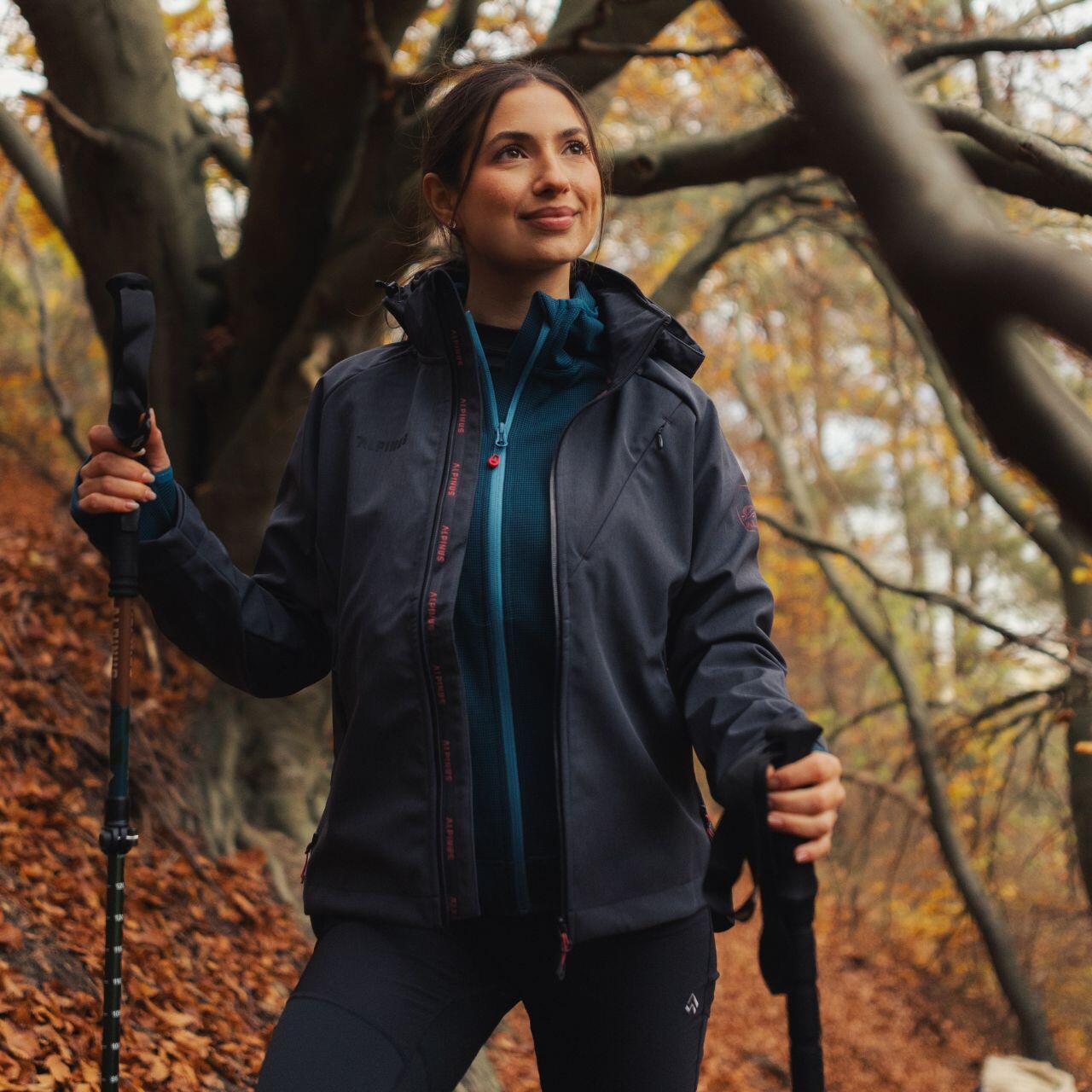 Veste softshell de randonnée Alpinus Minthi - Femme 6/7