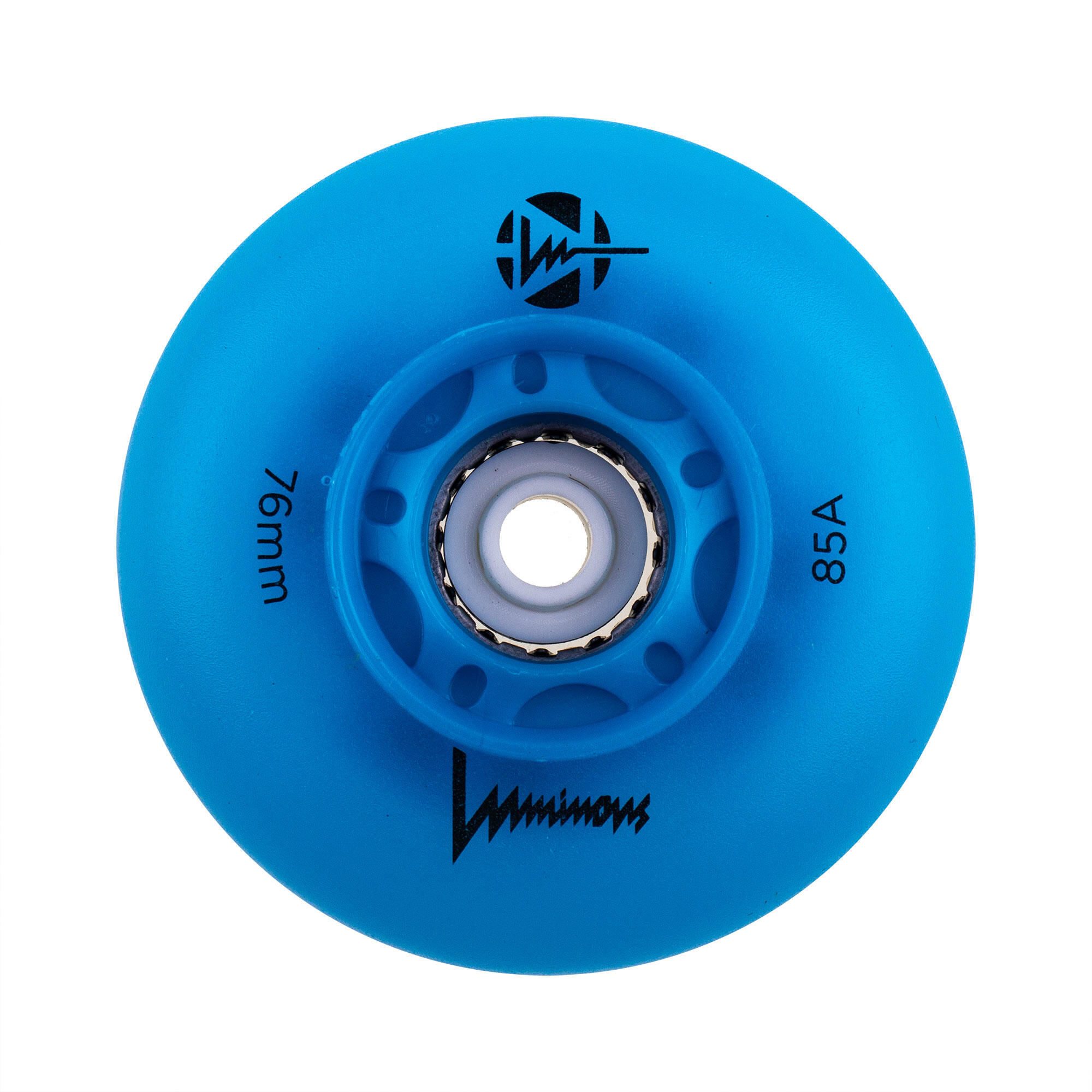 LUMINOUS Roue Inline 85A Bleu Ocean Phosphorescent [x4] 2/4