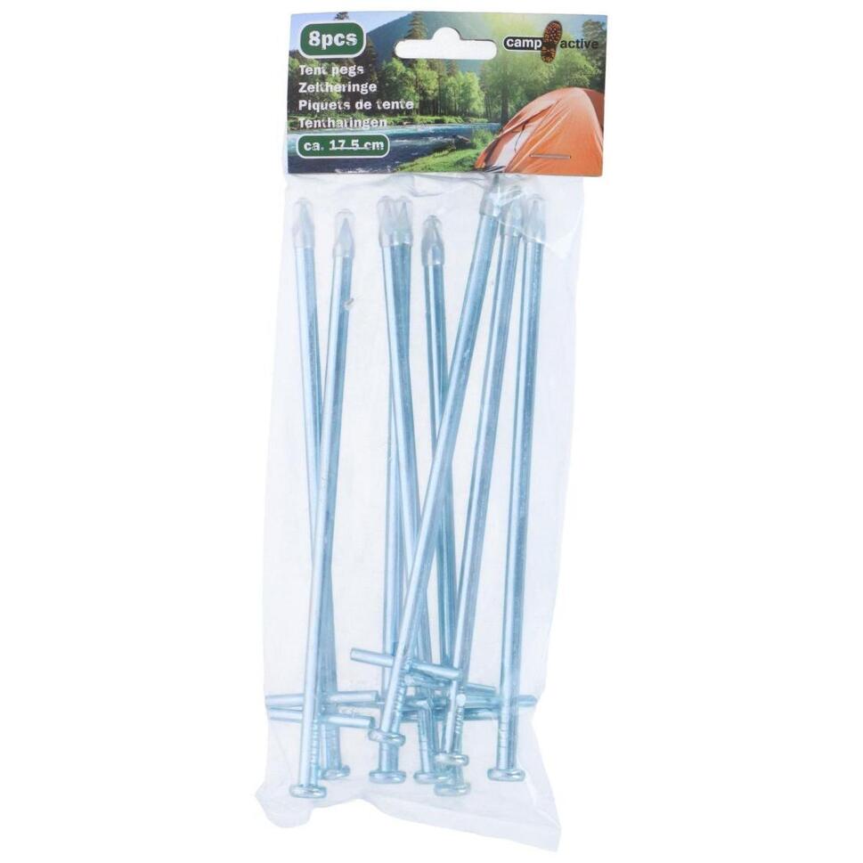 Śledzie do namiotu Camp Avtive 18CM 8SZT matalowe