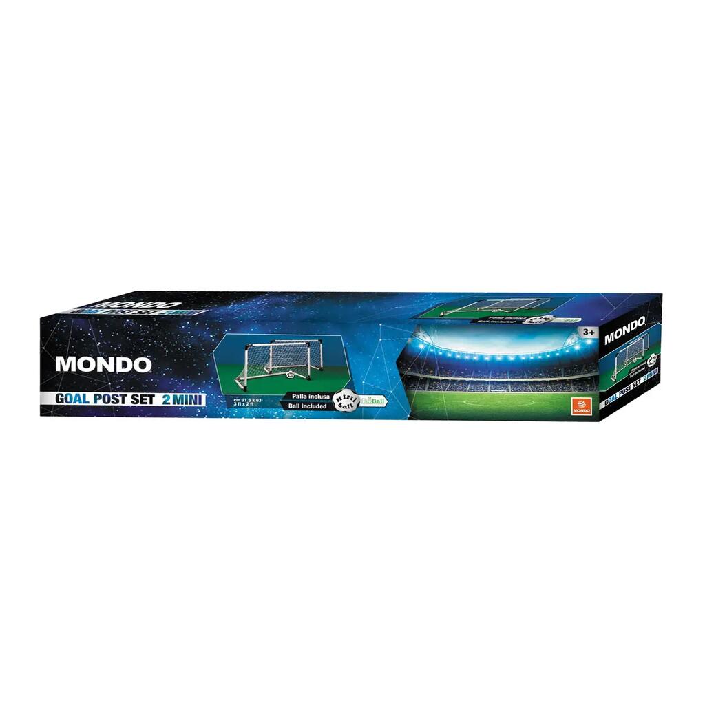 Mondo Mini Football Goal Set, 2 Pieces