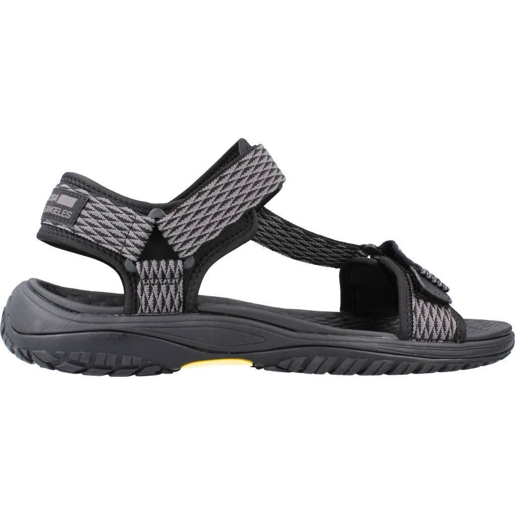 Sandales Skechers Modèle Lomell - Rip Tide Couleur Gris 4/5
