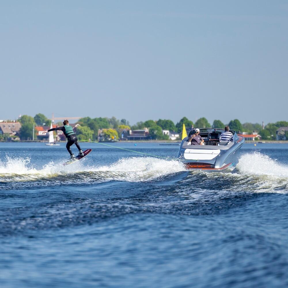 Stardupp Reload Wakeboard Set Yellow - 139CM - Wakeboard + Lijn + Bindingen 4/7