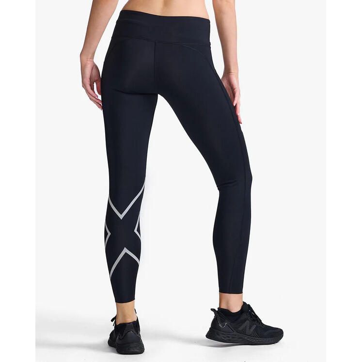 Legginsy kompresyjne, średni wysoki stan, damskie 2XU Aero