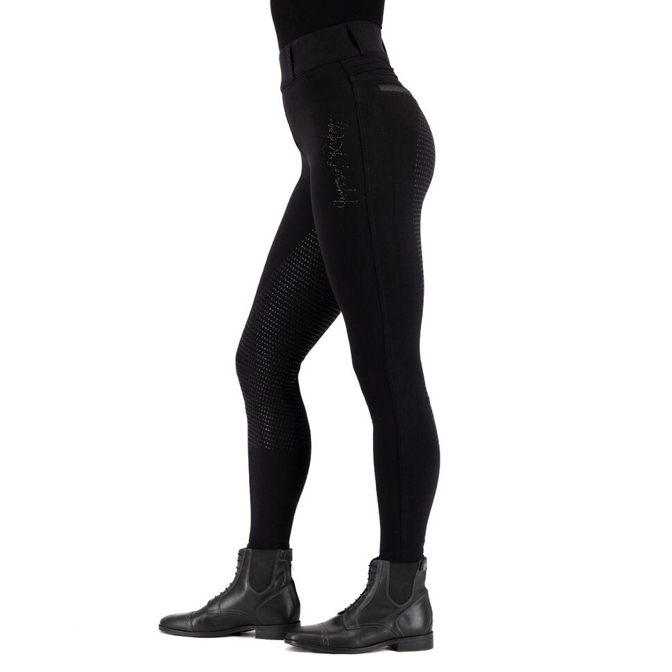 Damskie legginsy jeździeckie z pełną przyczepnością Imperial Riding Comfi Sparks