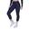 Legging cycliste 3/4 rembourré femme TCA taille haute respirant avec poches