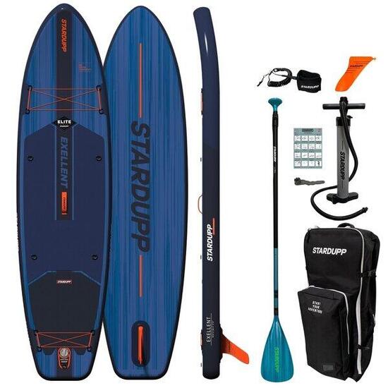 Stardupp Exellent Elite 10’8 – SUP gonfiabile con pagaia e accessori
