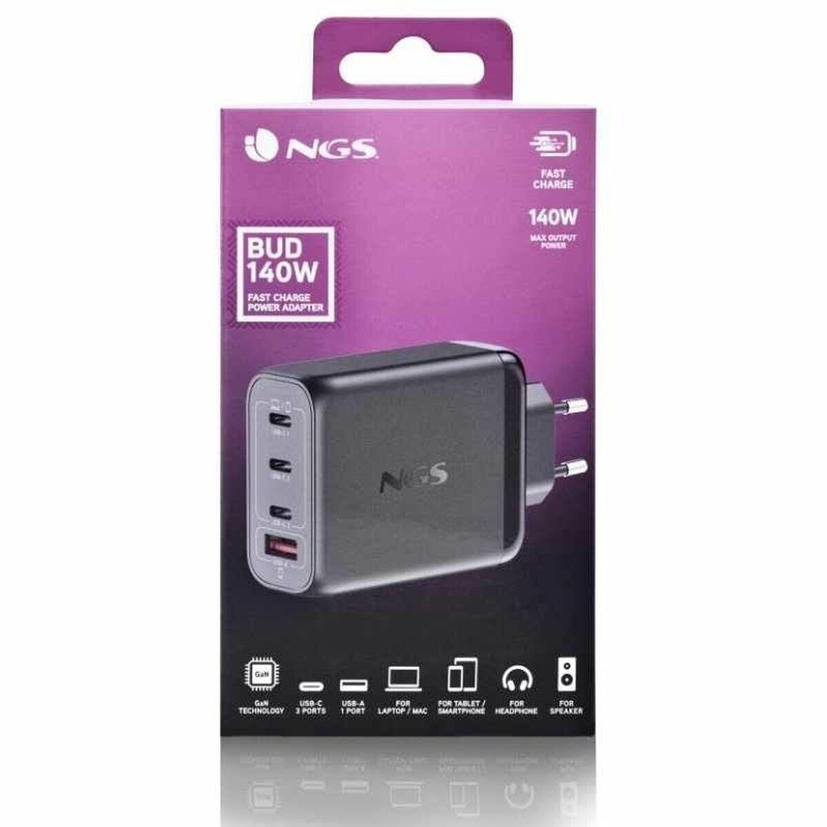 Carregador para Portátil NGS BUD140W 140 W 4/5