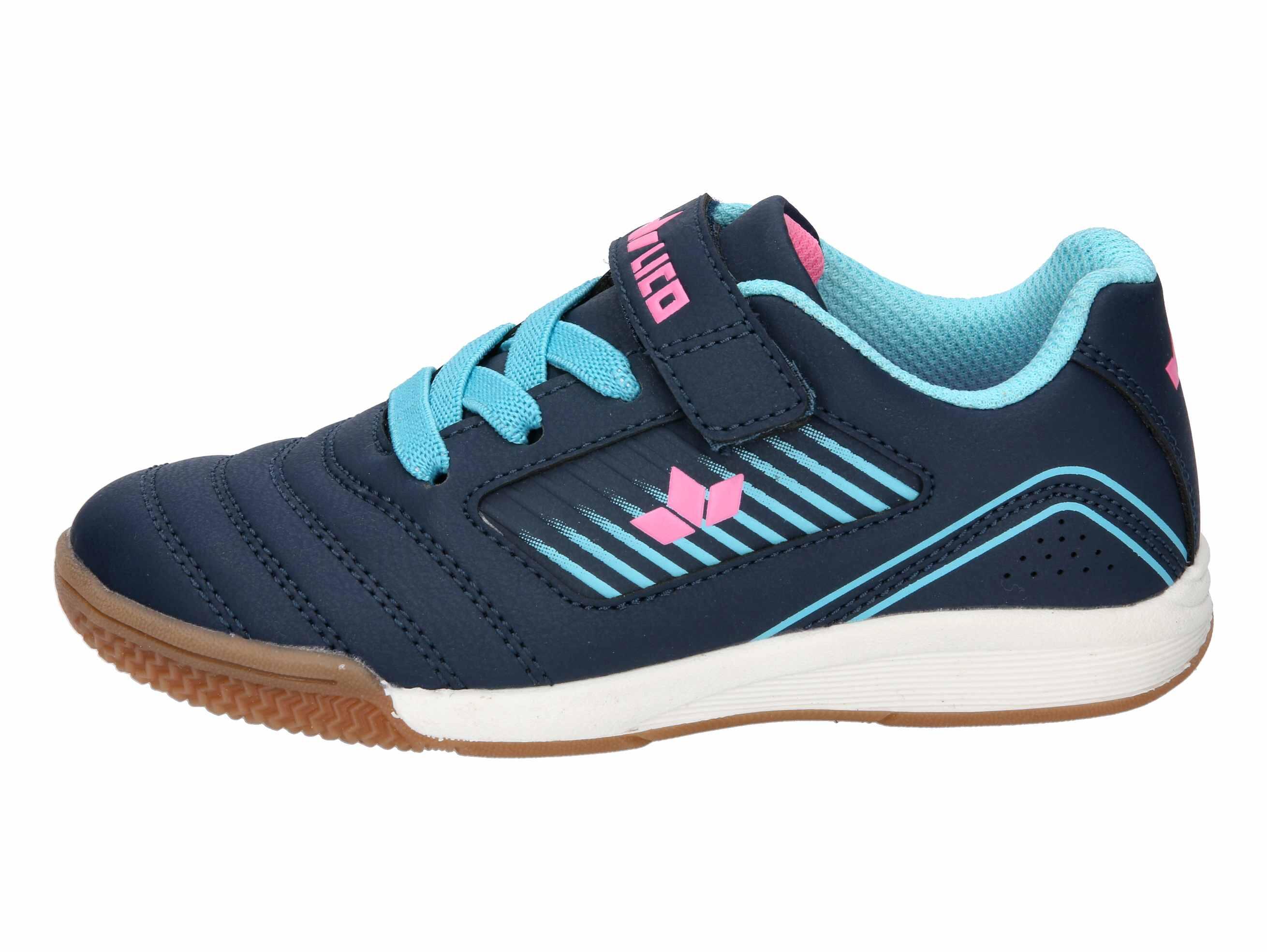 Hallenschuh Mädchen Klettverschluss LICO Chaska VS 2/6
