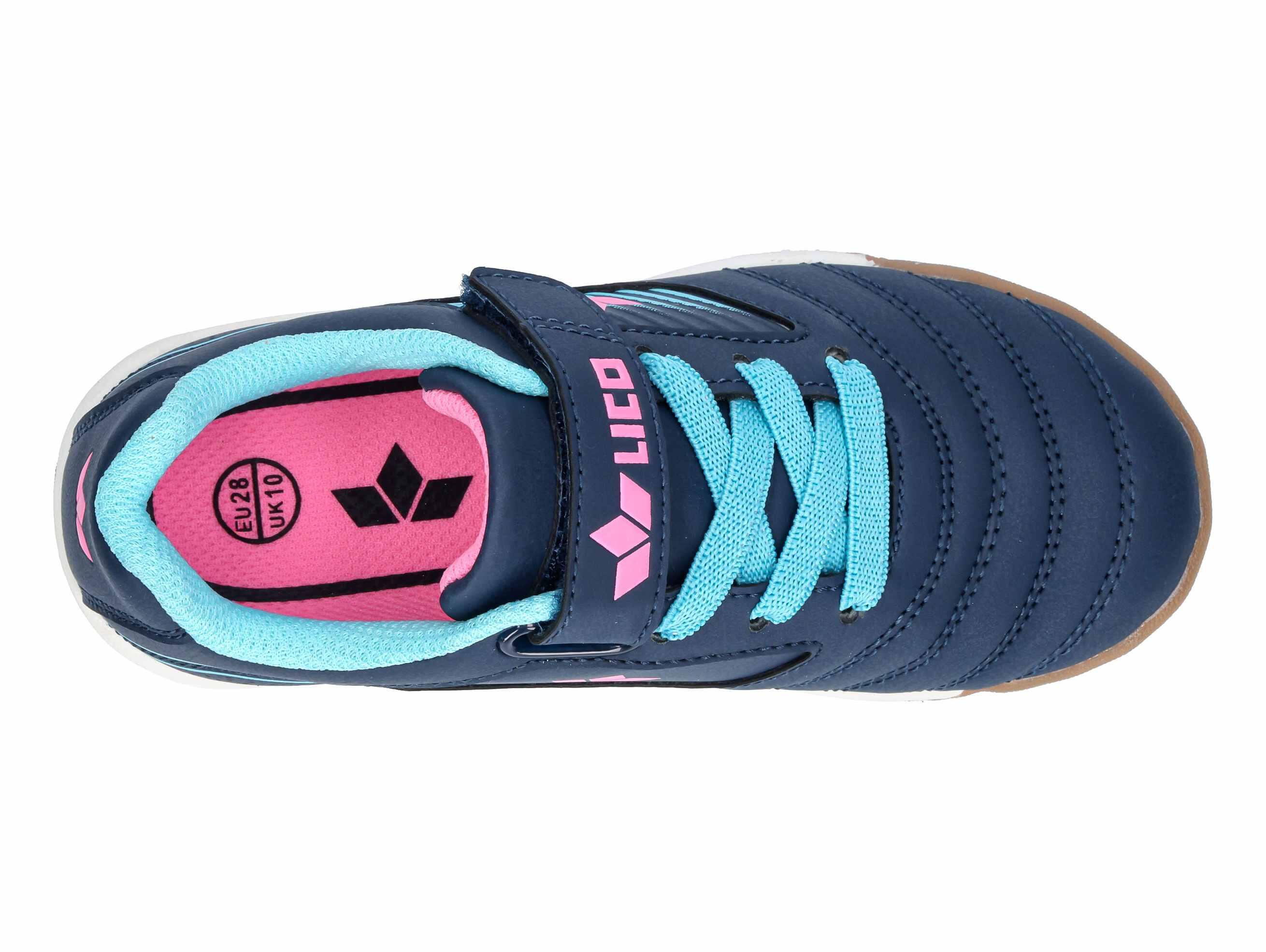Hallenschuh Mädchen Klettverschluss LICO Chaska VS 5/6