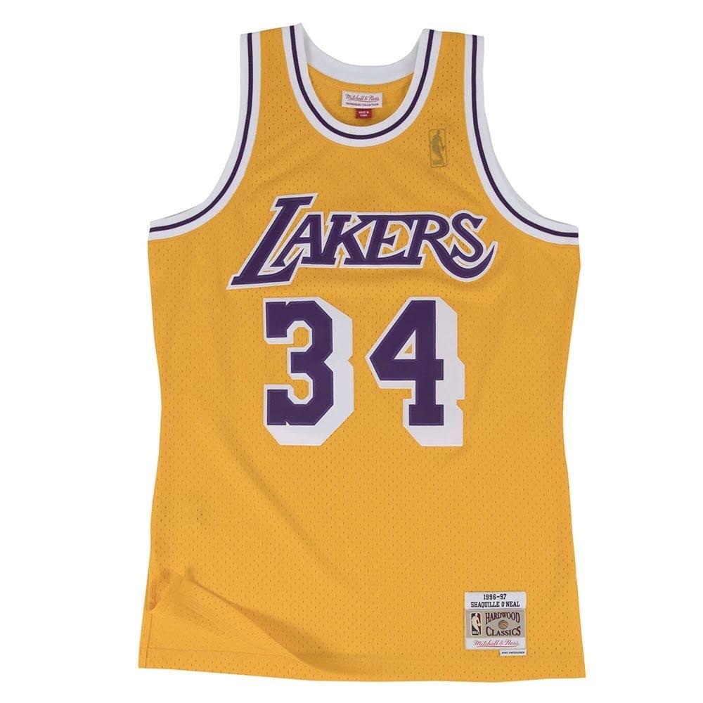 Swingman Jersey Los Angeles Lakers Home 1996 97 Shaquille O Neal