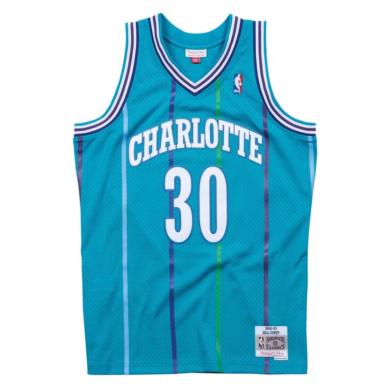 Swingman Jersey Charlotte Hornets Road 1992-93 Dell Curry