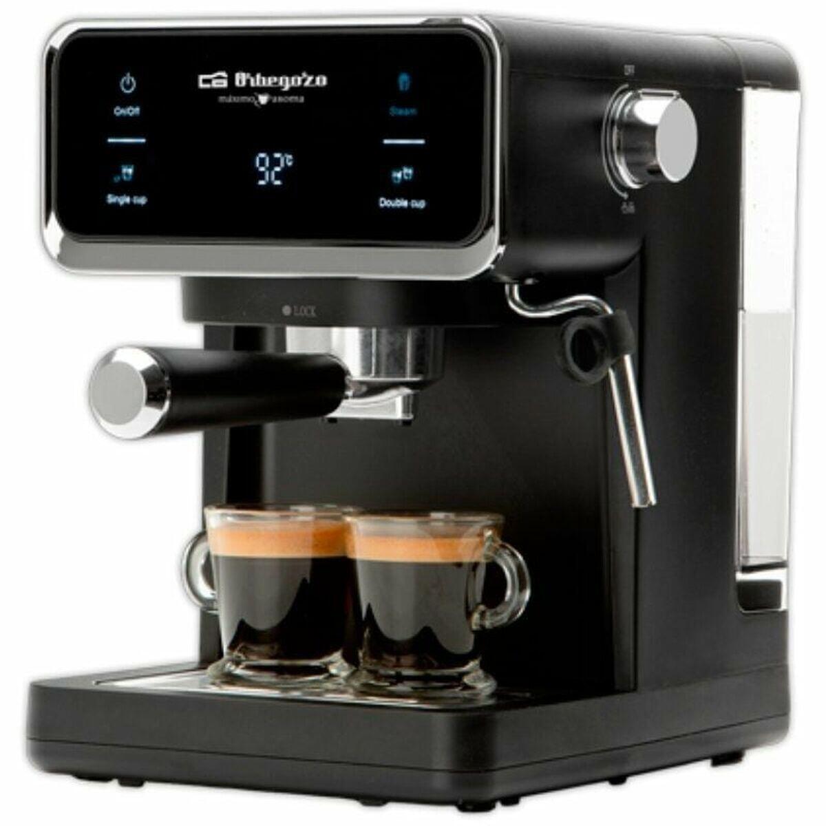 Máquina de café expresso manual orbegozo 18309 preto