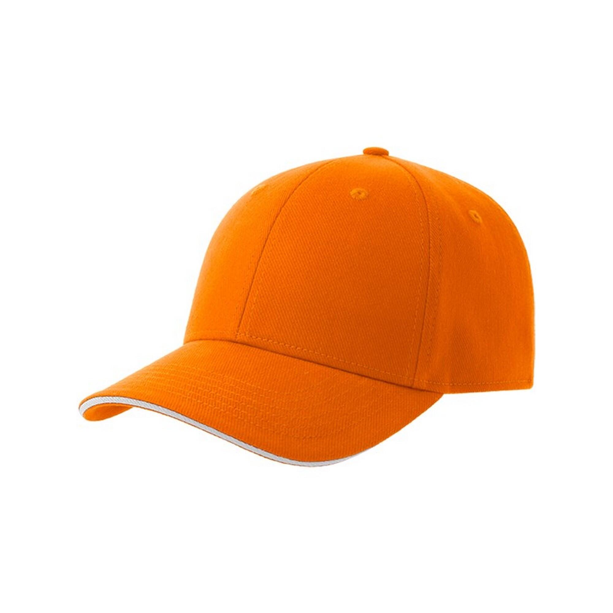 orange / white