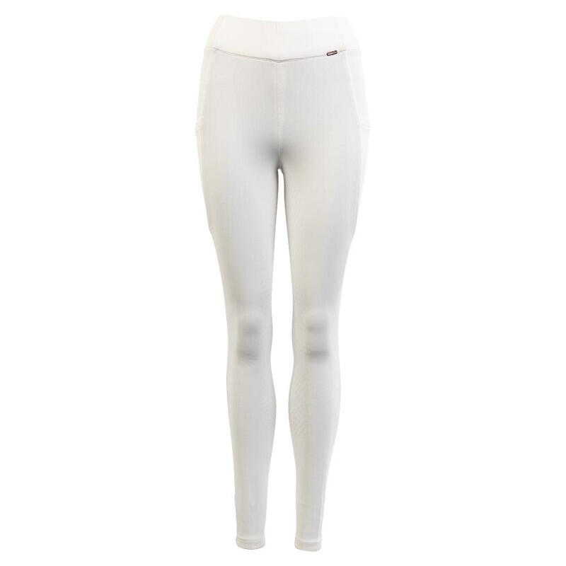 Premiere - Legging Équitation Mid Grip Premiere Bouvardia - Legging - Blanc - 40 - Decathlon