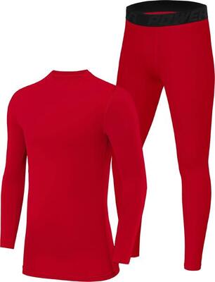 Jungen Performance Kompressions-Set – Thermo Langarmshirt & Leggings