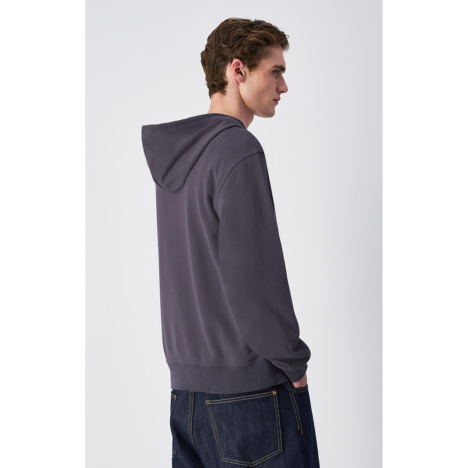 Herren Kapuzensweat Hooded Sweatshirt 3/4
