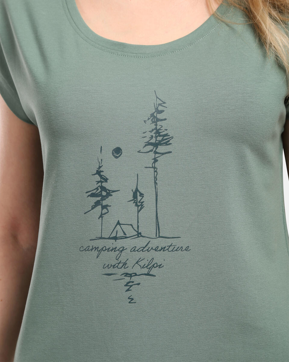 T-shirt en coton pour femme Kilpi ROANE-W 3/4