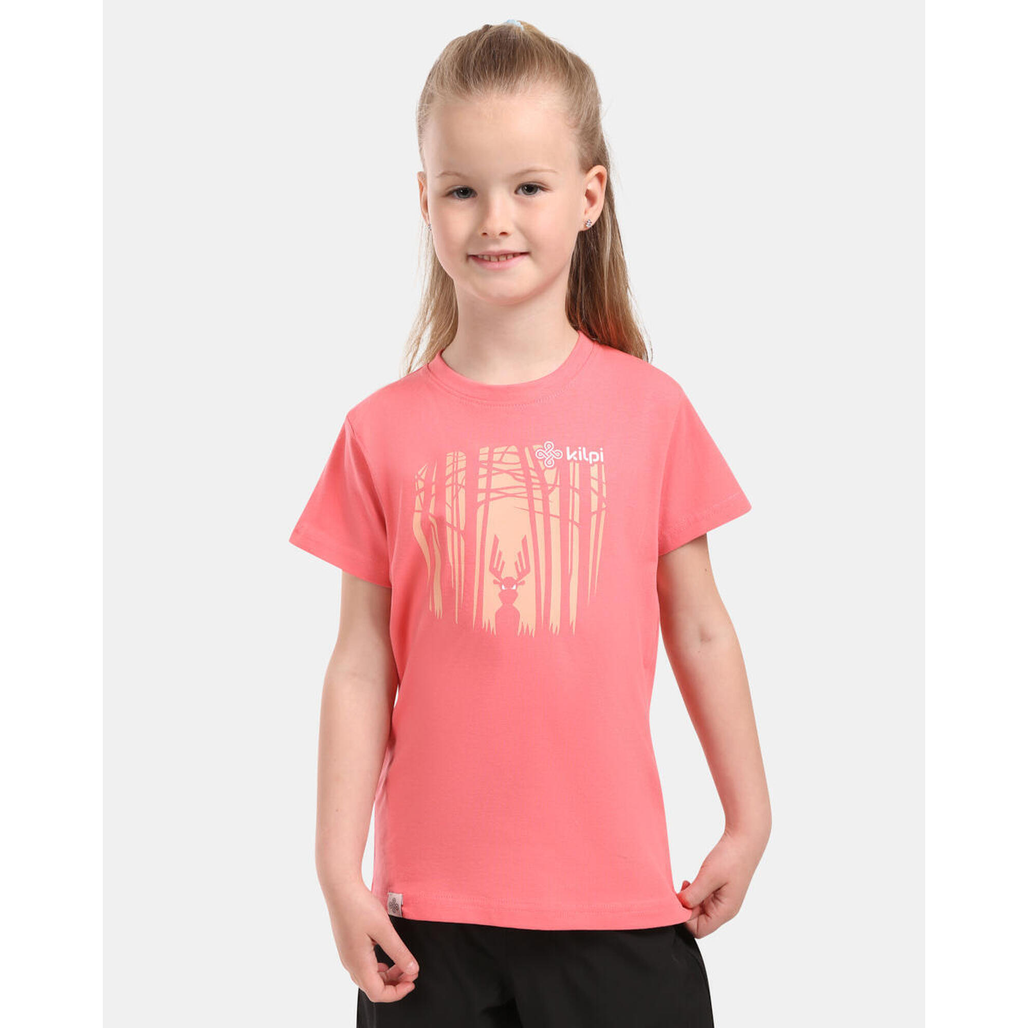 Kilpi - T-shirt En Coton Pour Fille Kilpi Malga-jg - Maillot Manches Courtes - Rose - 11-12 Ans / 152-158 Cm - Decathlon