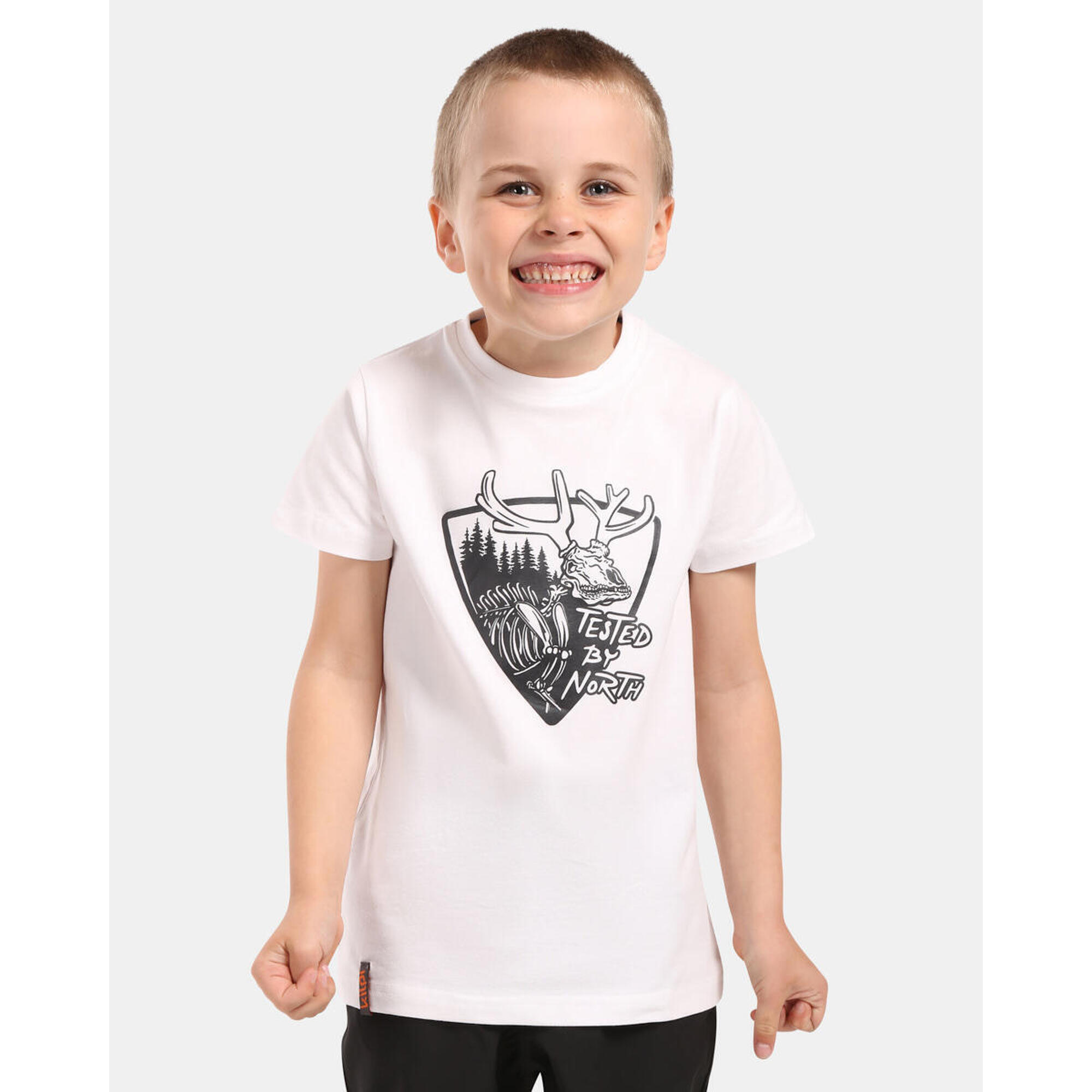 Chłopięcy T-shirt bawełniany Kilpi SALO-JB