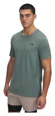 Under armour vanish seamless jersey met korte mouwen groen heren