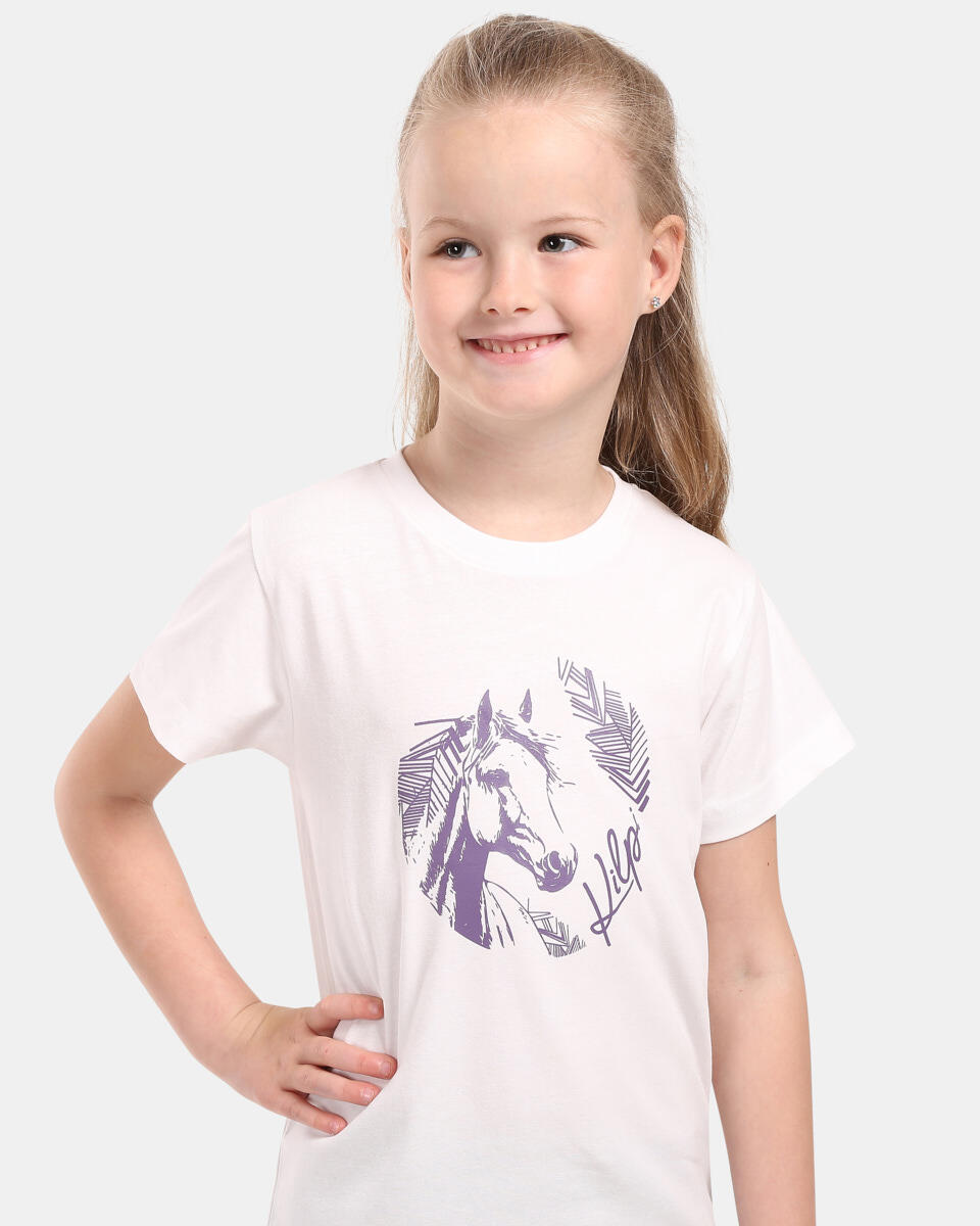 Mädchen-Baumwoll-T-Shirt Kilpi MALGA-JG 3/4
