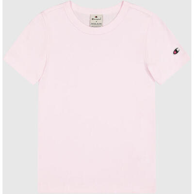 Champion TEE Soft Cotton Rib Donna Cotone Rosa M