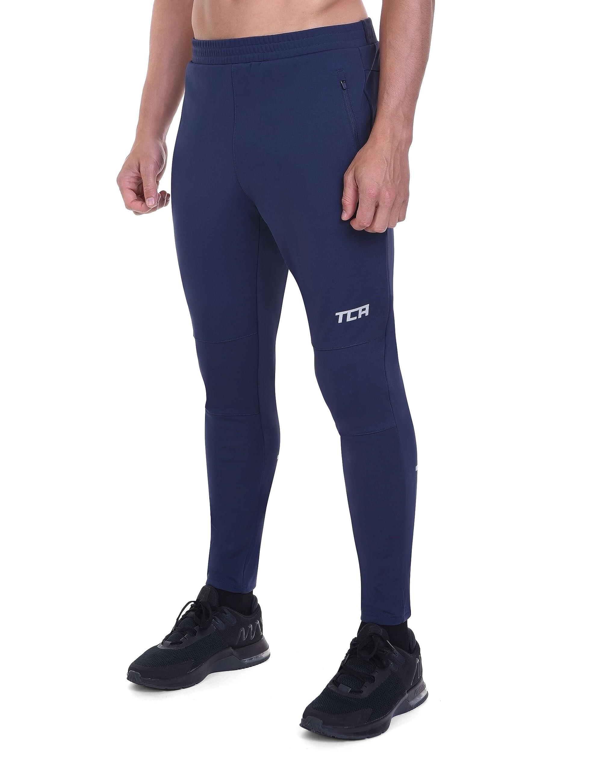 TCA Herren Winterliche thermische Radlaufhose zum Laufen, Radfahren, Wandern.