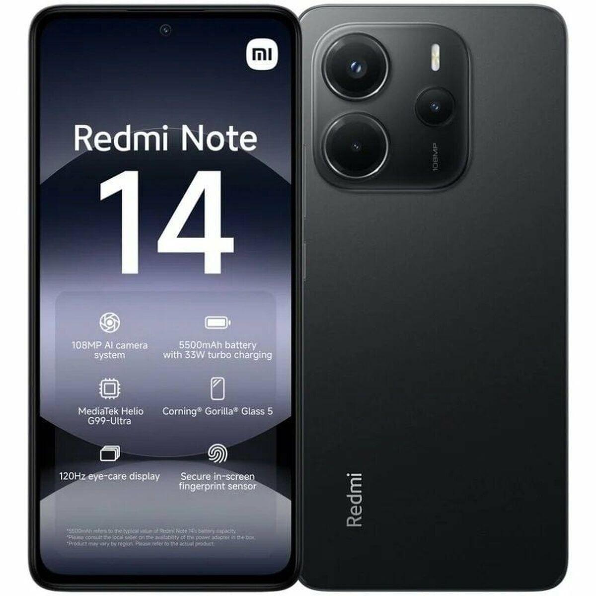 Smartphone xiaomi redmi note 14 tomada eu