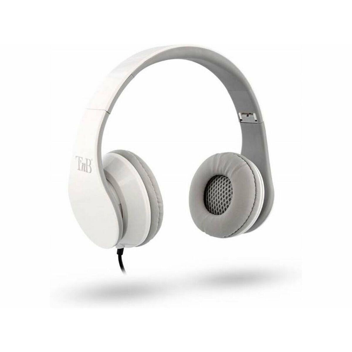 Auriculares t'nb stream branco