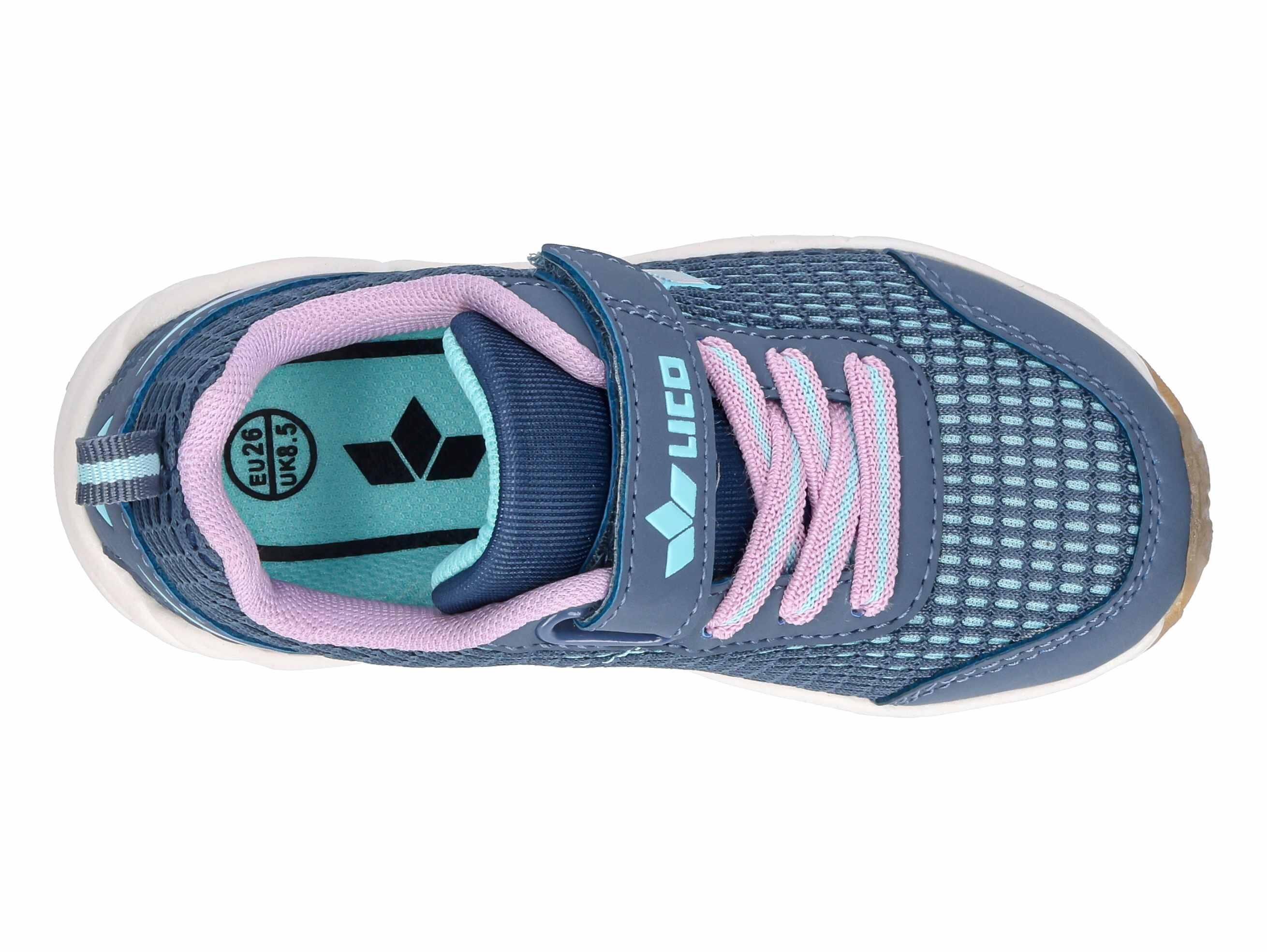 Hallenschuh Mädchen Klettverschluss LICO Mio VS 5/6