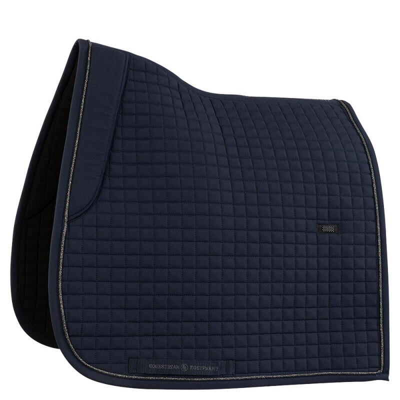 Br - Tapis De Dressage Pour Cheval Br Equitation Trentino - Tapis De Selle - Bleu|gris - Fs - Decathlon