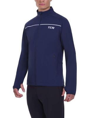 Thermo-Fahrrad-Laufjacke für Herren, reflektierend, atmungsaktiv, winddicht, mit