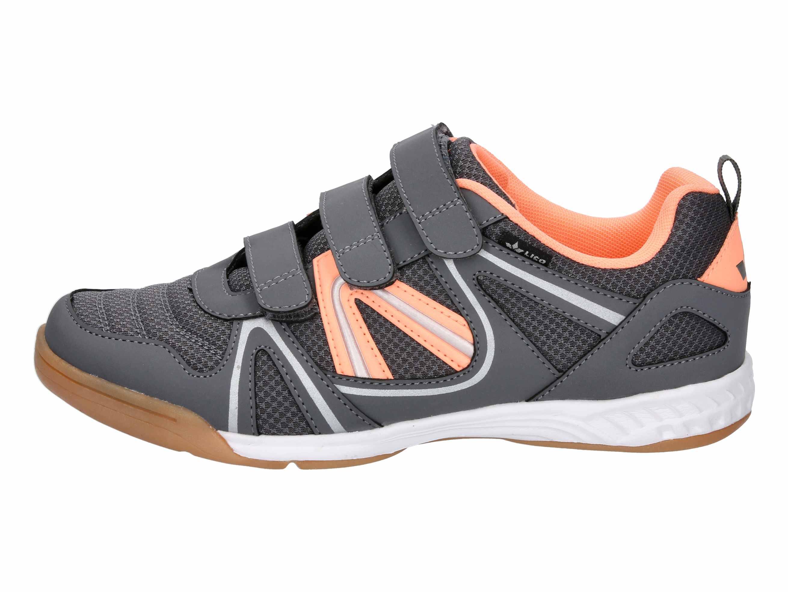 Hallenschuh Damen Klettverschluss LICO Fit Indoor V 2/6