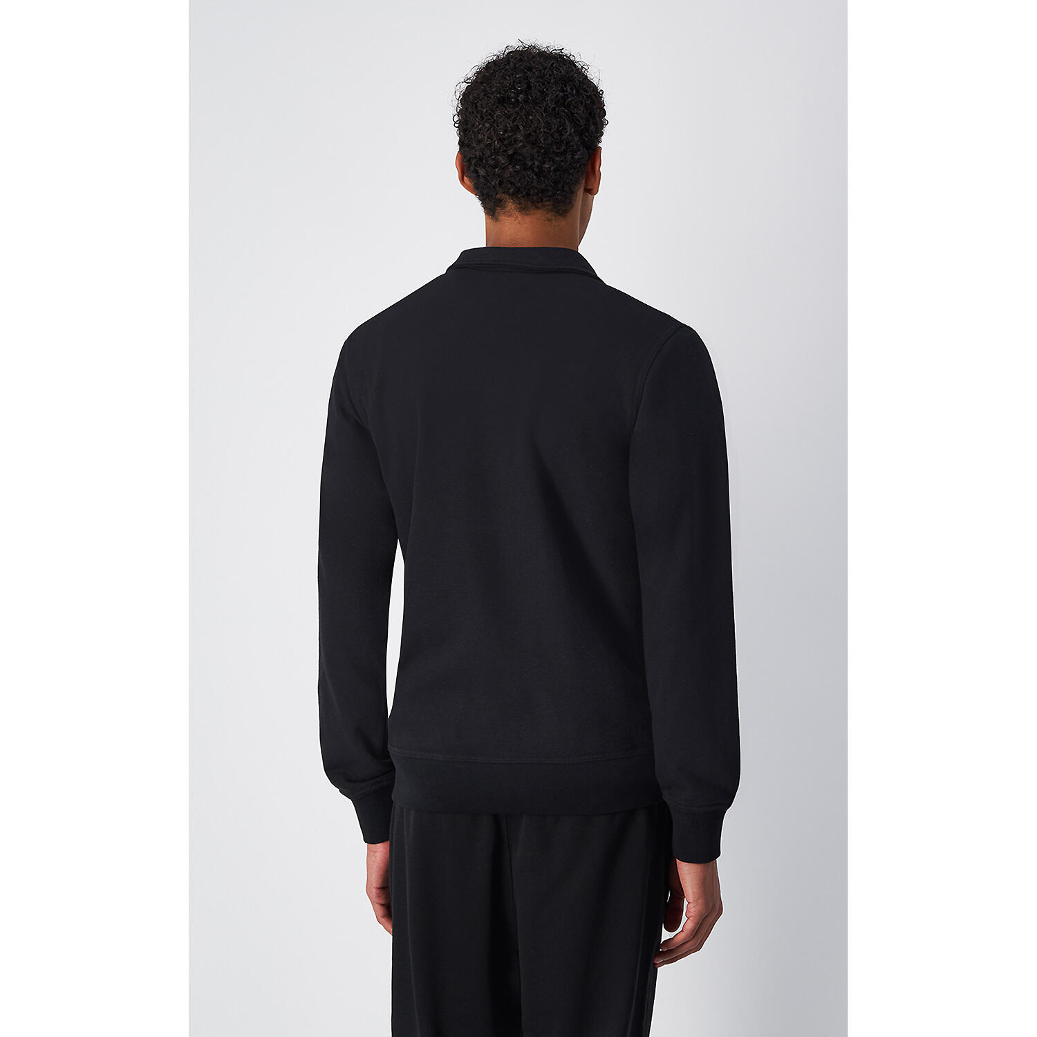 Champion FULL ZIP SWEATSHIRT Heavy Soft Compact Uomo Nero, M 3/4