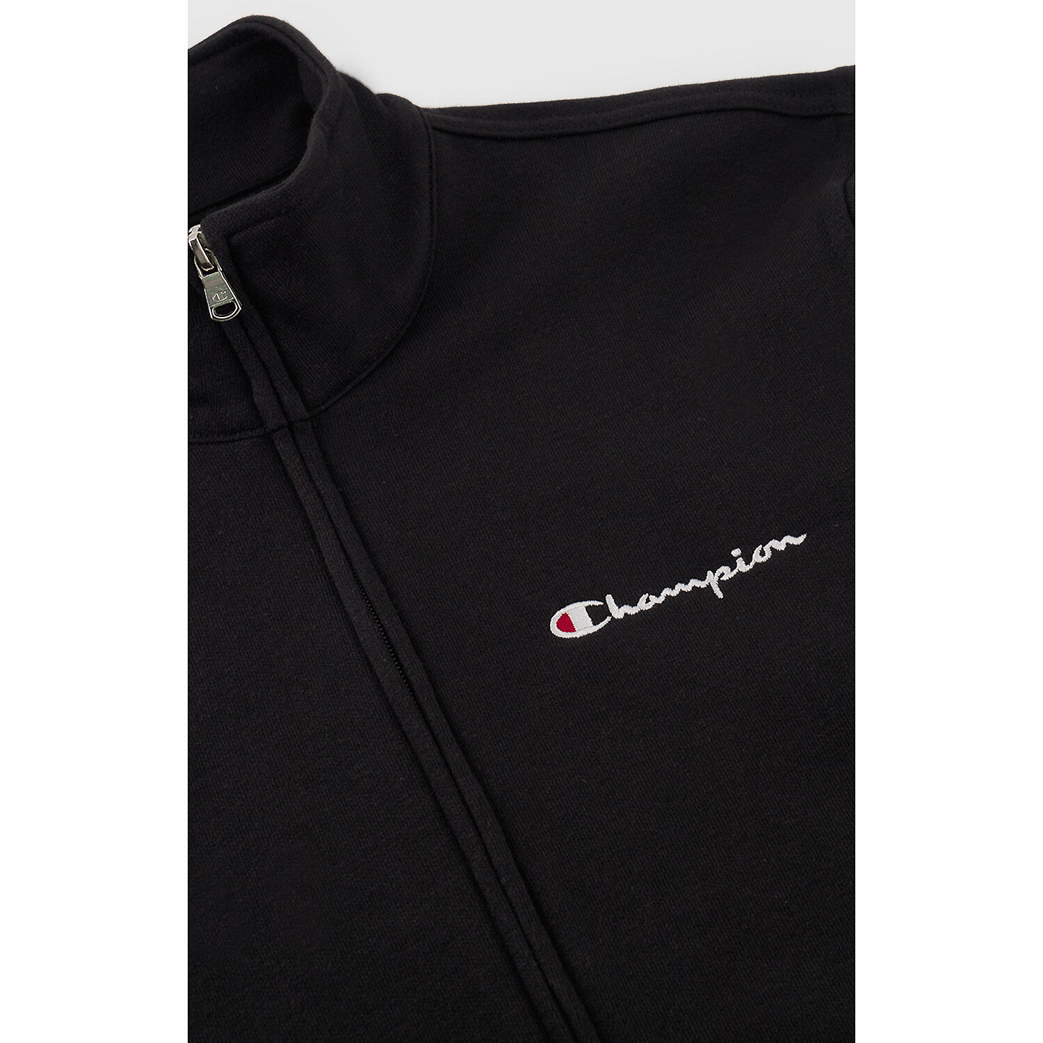 Champion FULL ZIP SWEATSHIRT Heavy Soft Compact Uomo Nero, M 4/4