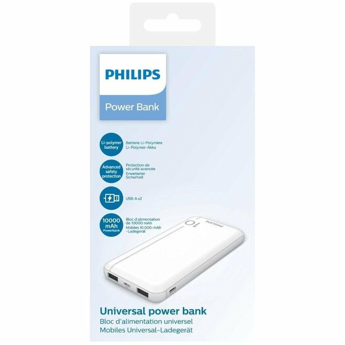 Powerbank Philips DLP1810NW/62 Blanco 2/2