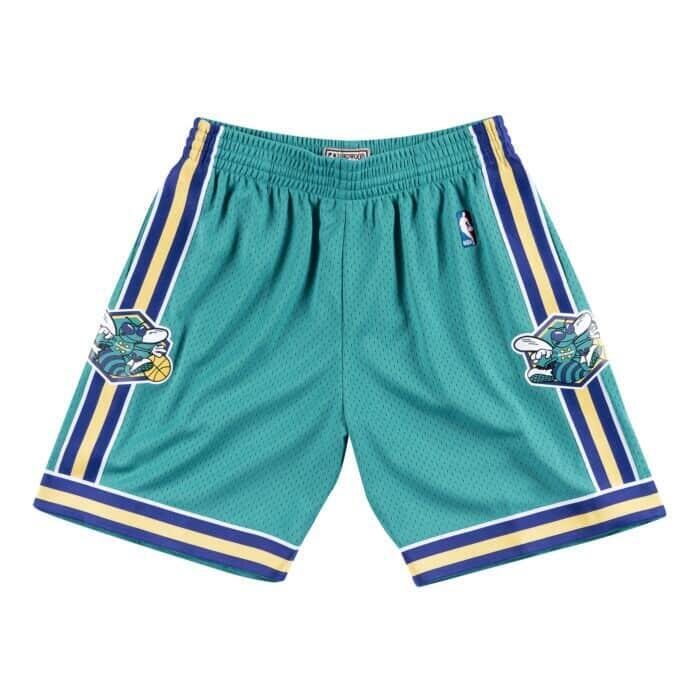 SWINGMAN SHORTS NEW CHARLOTTE HORNETS ROAD 2005-06