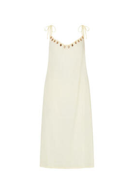 Sommerkleid GOLD SHELLS CHIFFON LONG SKIRT