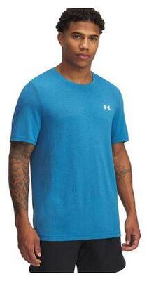 Under armour vanish seamless jersey met korte mouwen blauw heren
