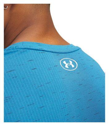 Maillot manches courtes Under Armour Vanish Seamless Bleu Homme 3/3