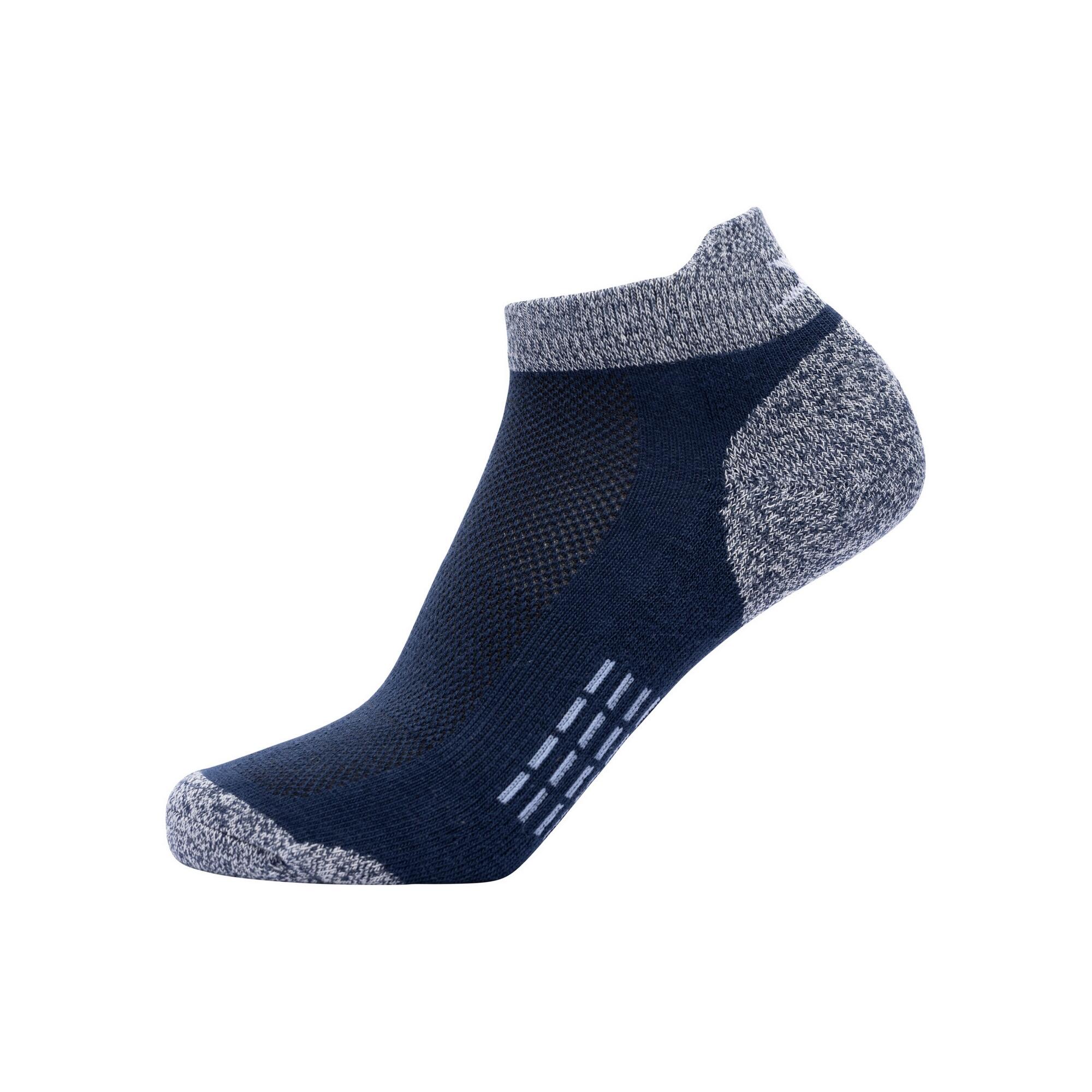 Calzini Alla Caviglia Sportiva Bambini Misura Confezione 2 Trespass Champ Blu 2/5
