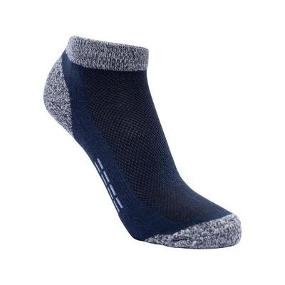 Kinder/kids champ sports enkelsokken (set van 2) (navy/blauw)