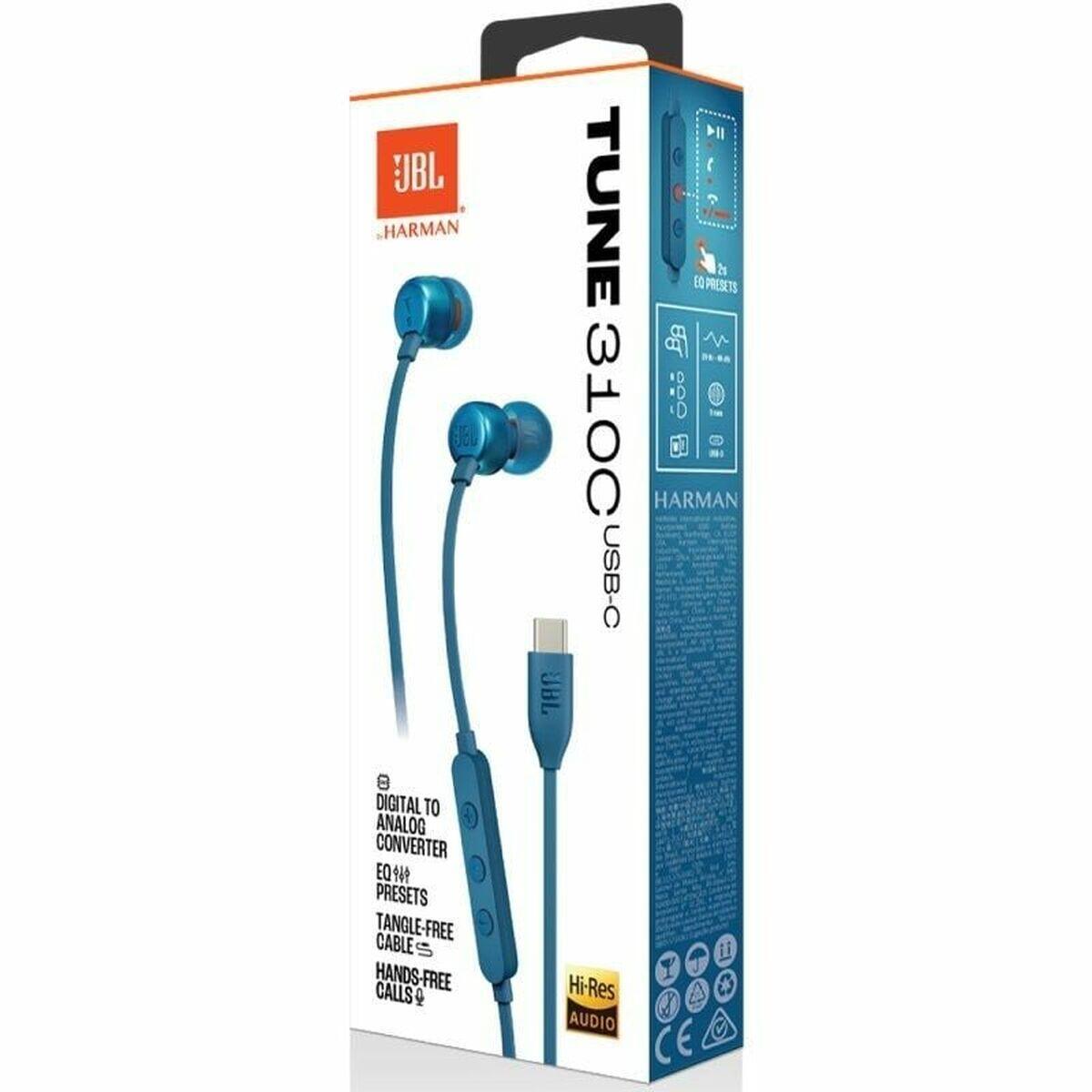 Hoofdtelefoon met microfoon JBL Tune 310C Blauw 5/5