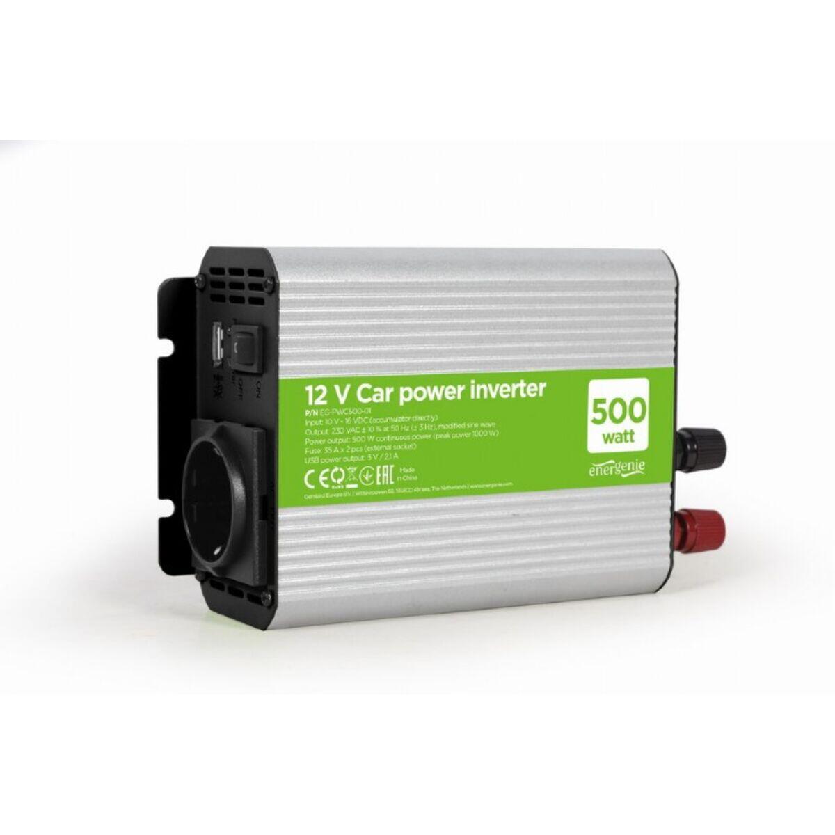Adaptador de corrente gembird eg-pwc500-01 tomada eu