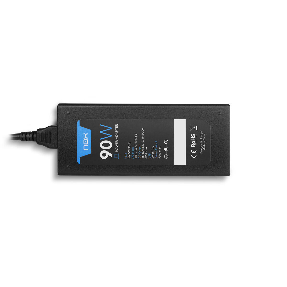 Carregador para Portátil Nox-Xtreme NXPWR90NB Preto 3/5