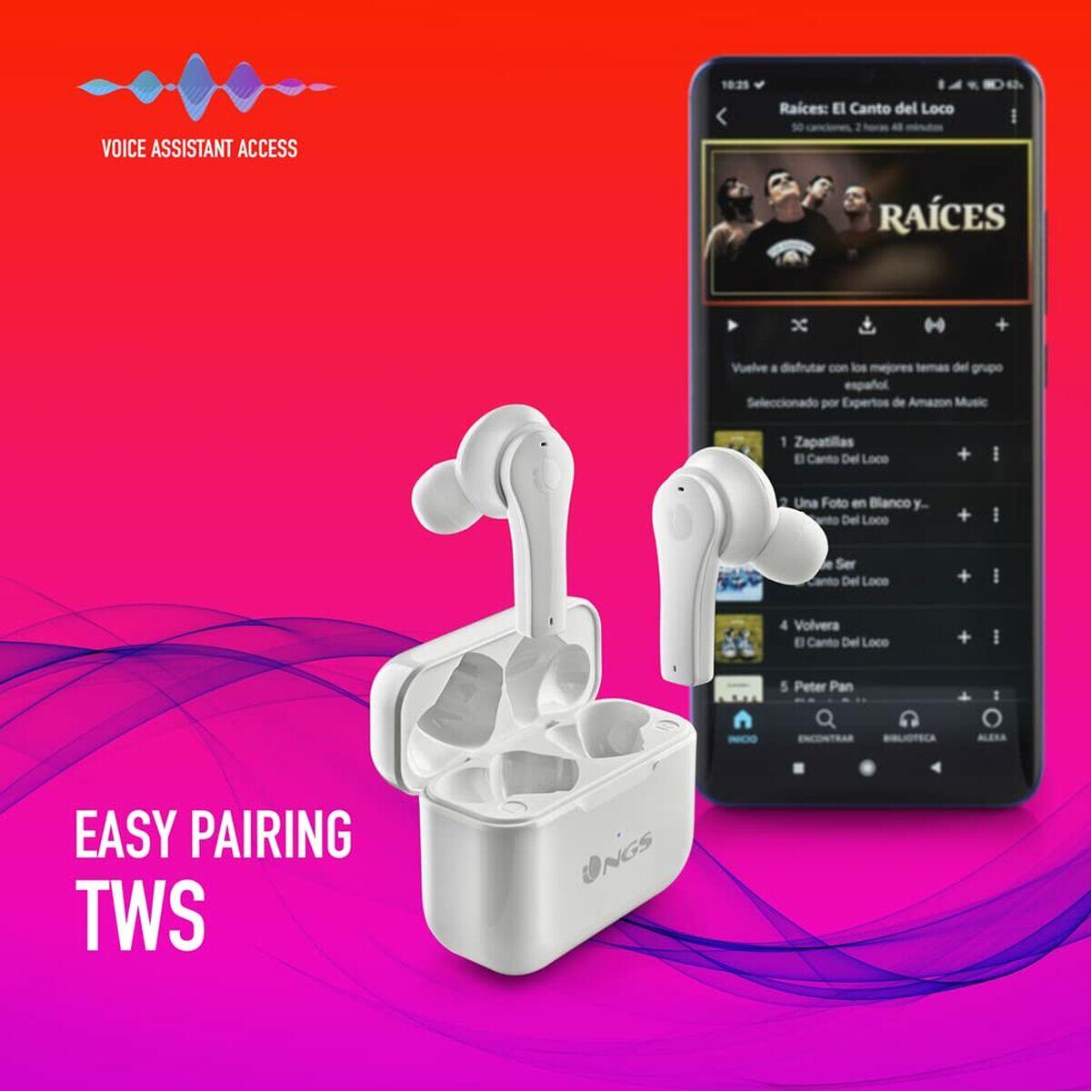 Oreillette Bluetooth NGS ARTICABLOOMWHITE Blanc 5/5