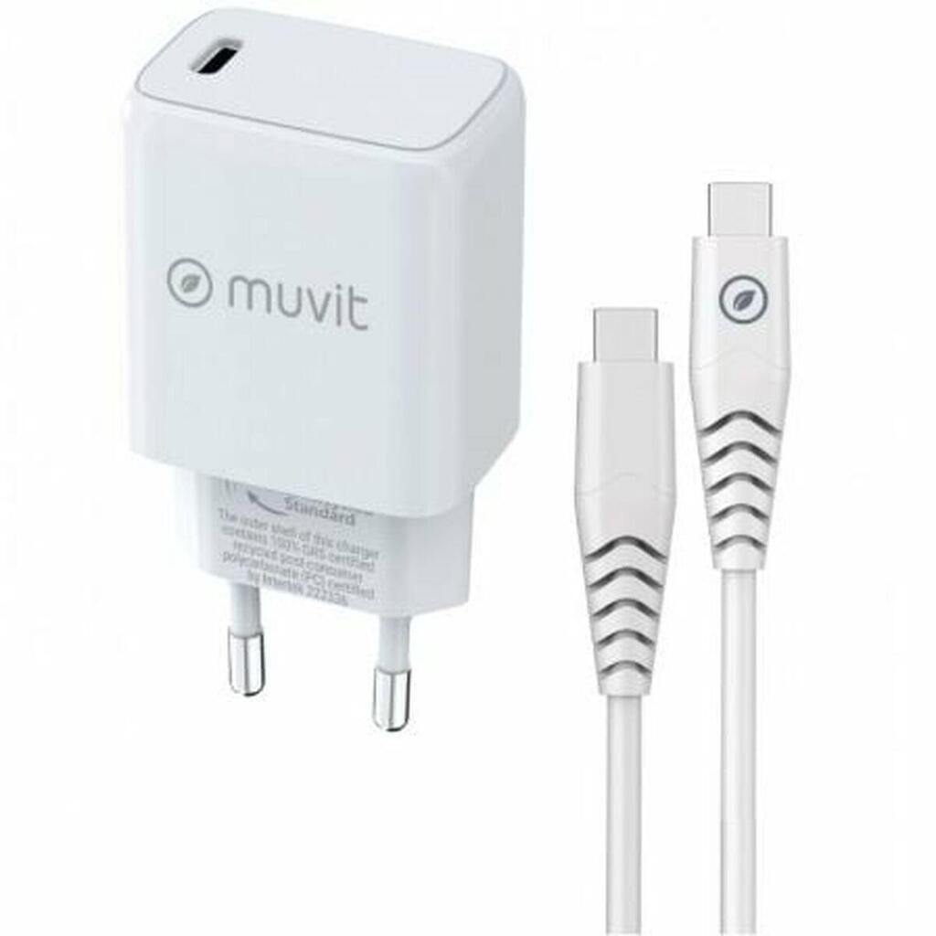Wall Charger Muvit MCPAK0044 Plug EU